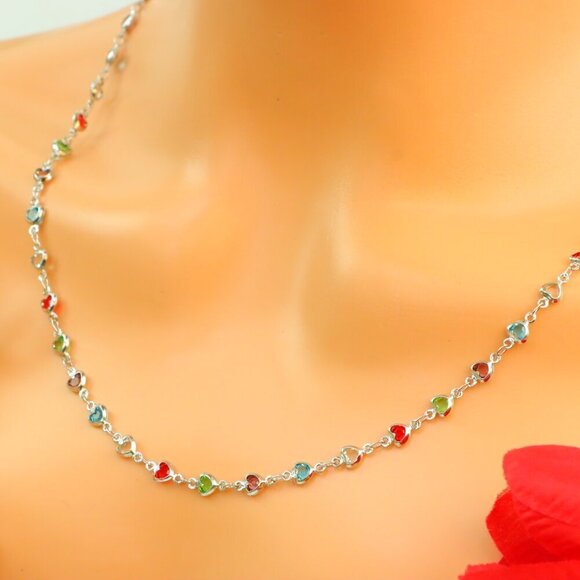 "New Beautiful Design Necklace Chain for Women/Girls, Gift, N521 - Picture 4 of 10